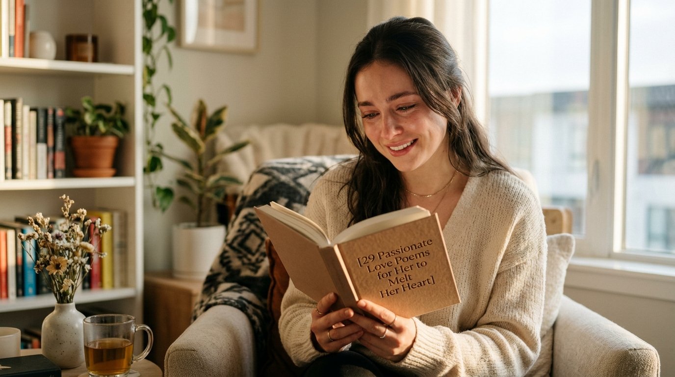 29 Passionate Love Poems for Her to Melt Her Heart