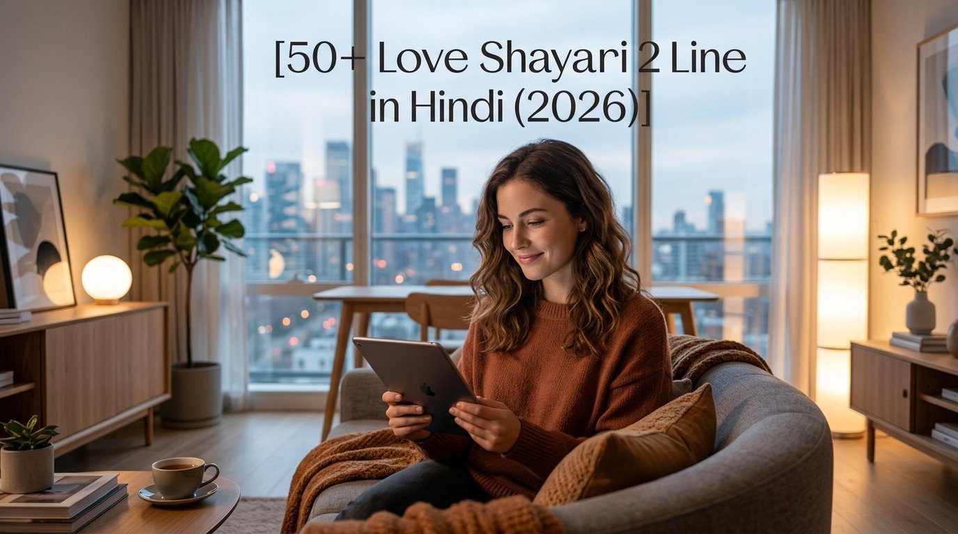 50+ Love Shayari 2 Line in Hindi (2026)