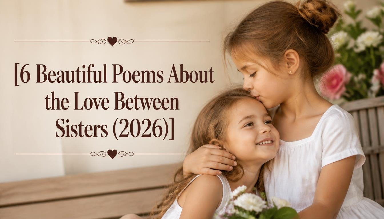 6 Beautiful Poems About the Love Between Sisters (2026)