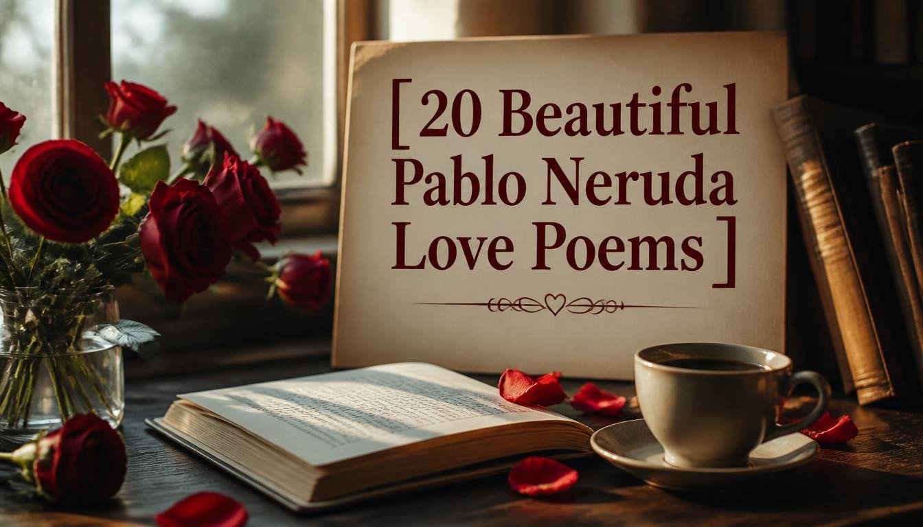 20 Beautiful Pablo Neruda Love Poems