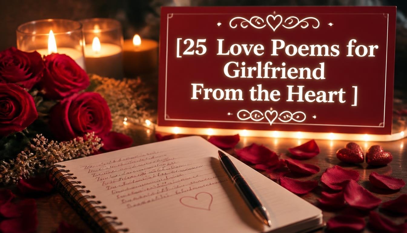 25 Love Poems for Girlfriend From the Heart