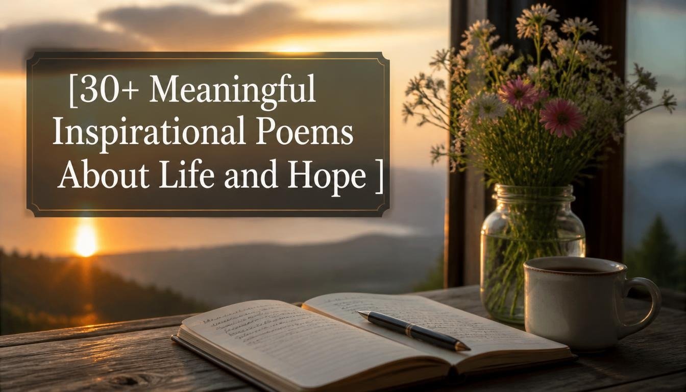 Inspirational Poems About Life