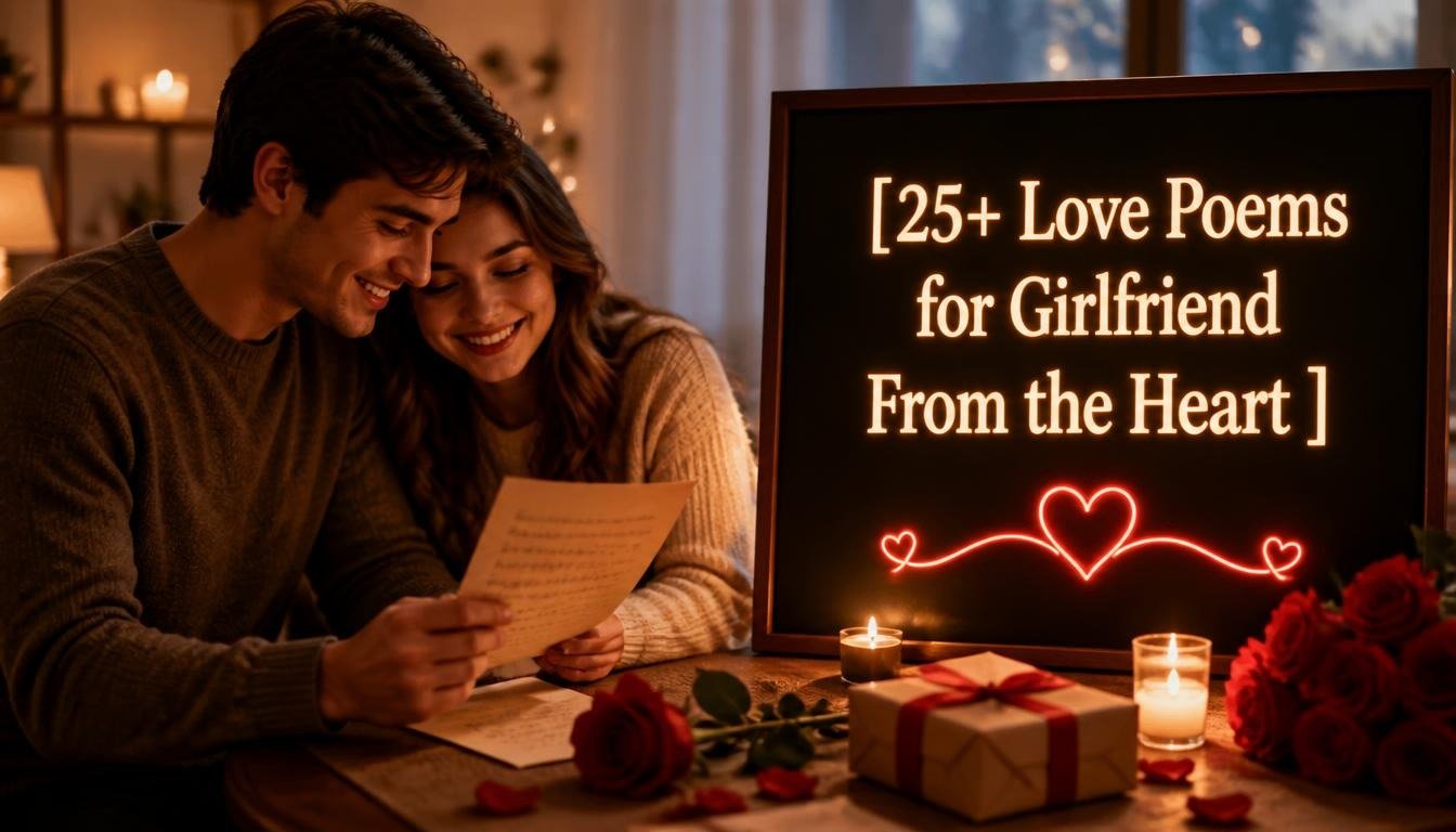 25+ Love Poems for Girlfriend From the Heart