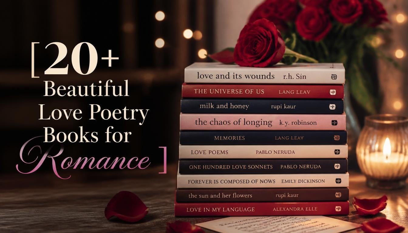 20+ Beautiful Love Poetry Books for Romance