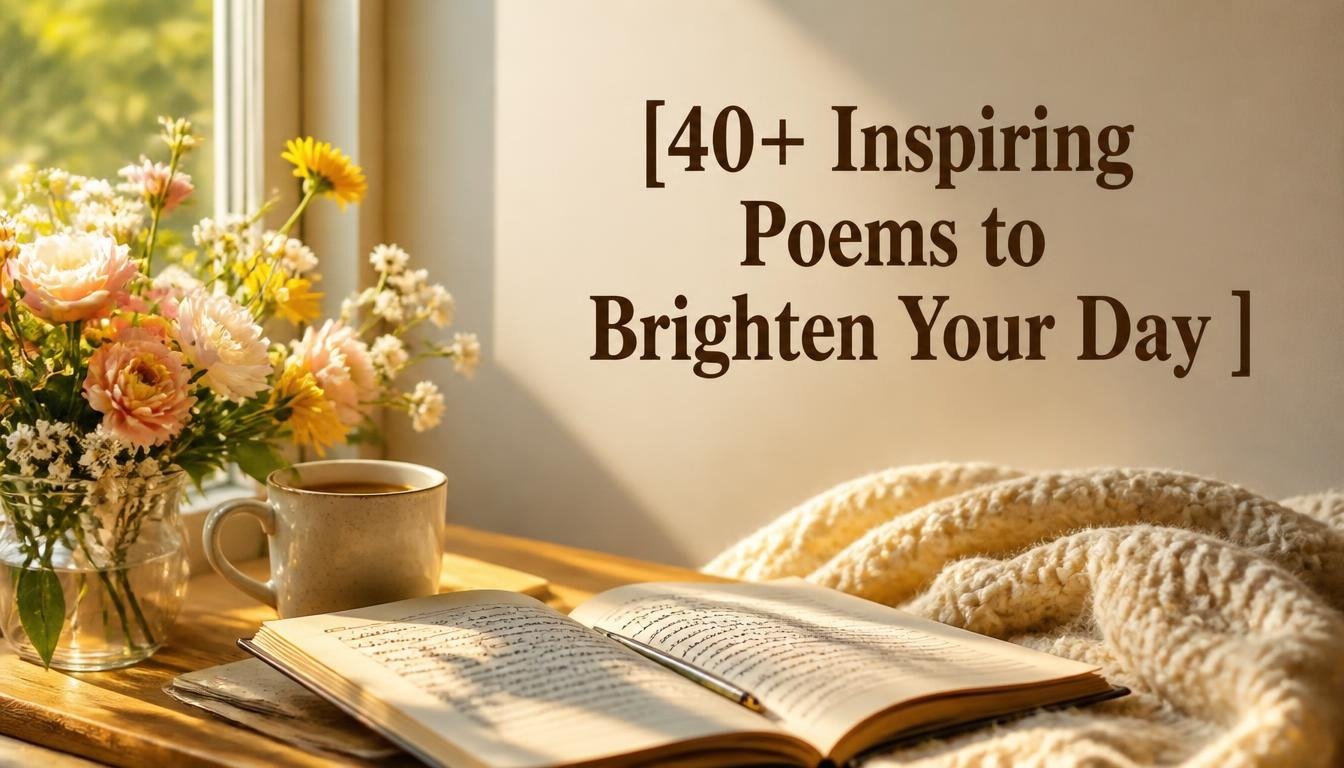 40+ Inspiring Poems to Brighten Your Day
