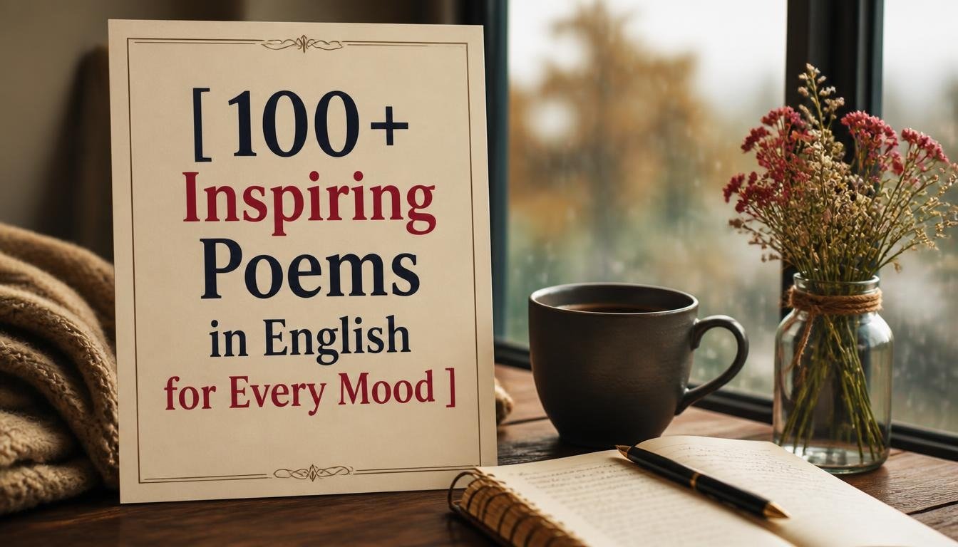 100+ Inspiring Poems in English for Every Mood