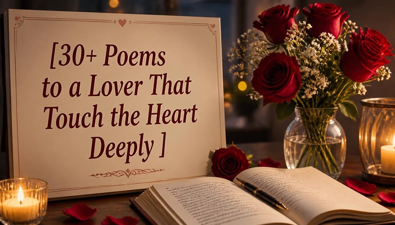 30+ Poems to a Lover That Touch the Heart Deeply