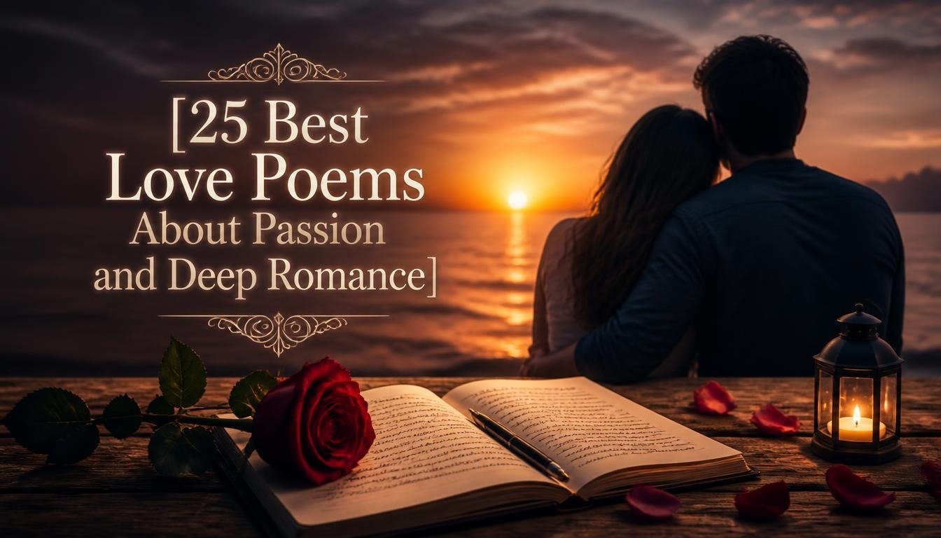 25 Best Love Poems About Passion and Deep Romance