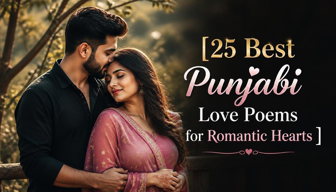 25 Best Punjabi Love Poems for Romantic Hearts