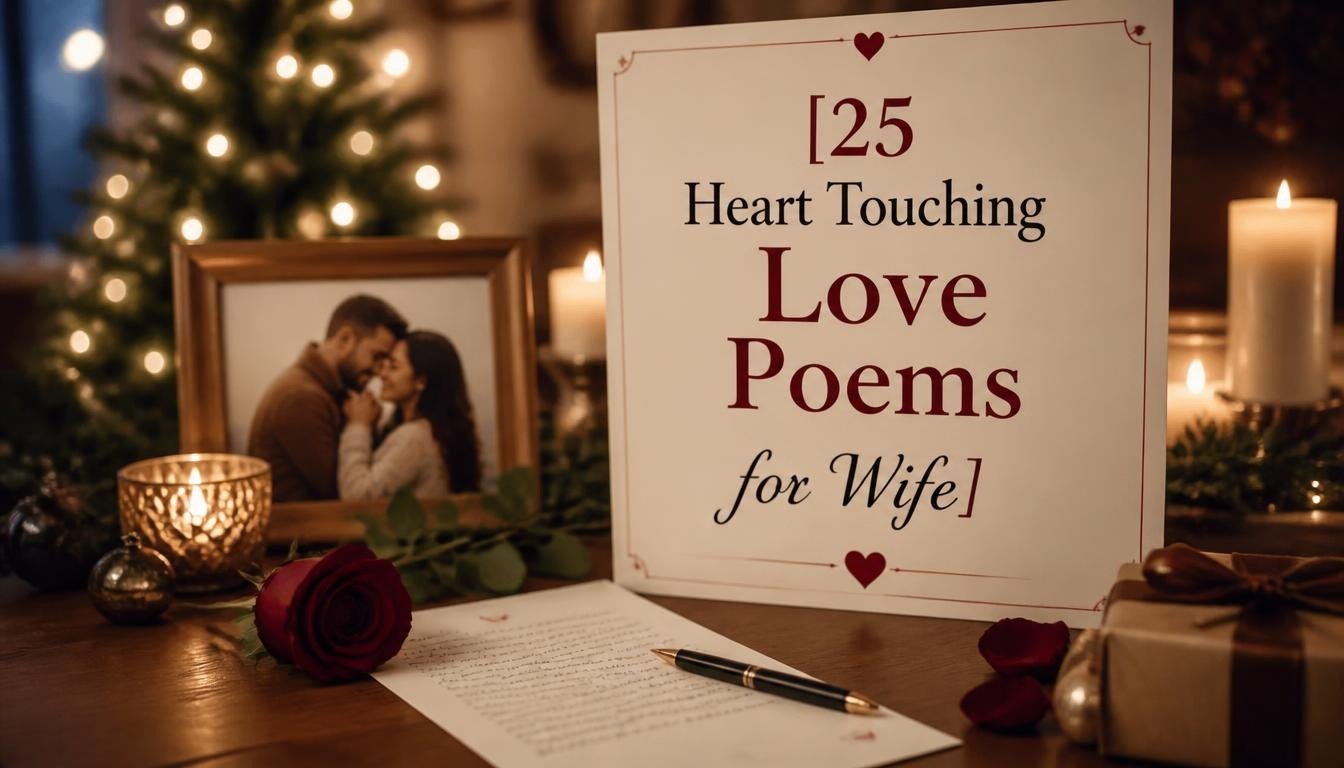 25 Heart Touching Love Poems for Wife