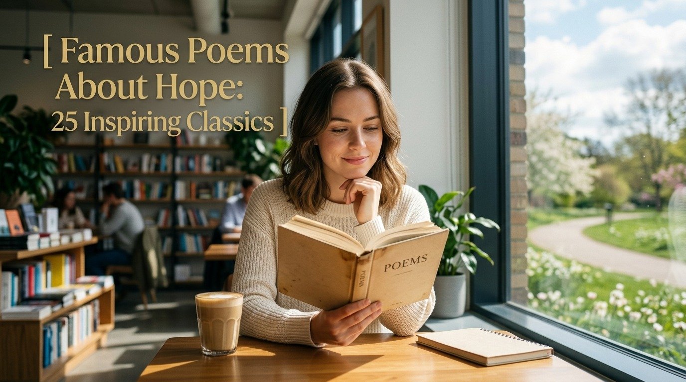 Famous Poems About Hope: 25 Inspiring Classics