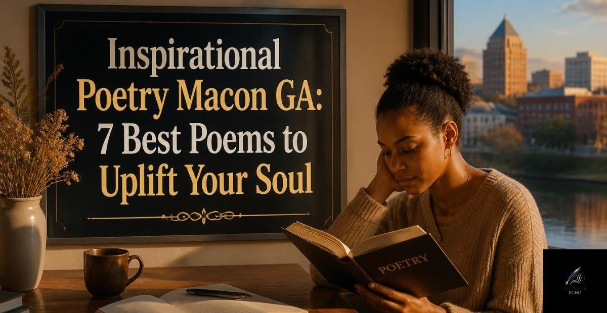 Inspirational Poetry Macon GA: 7 Best Poems to Uplift Your Soul