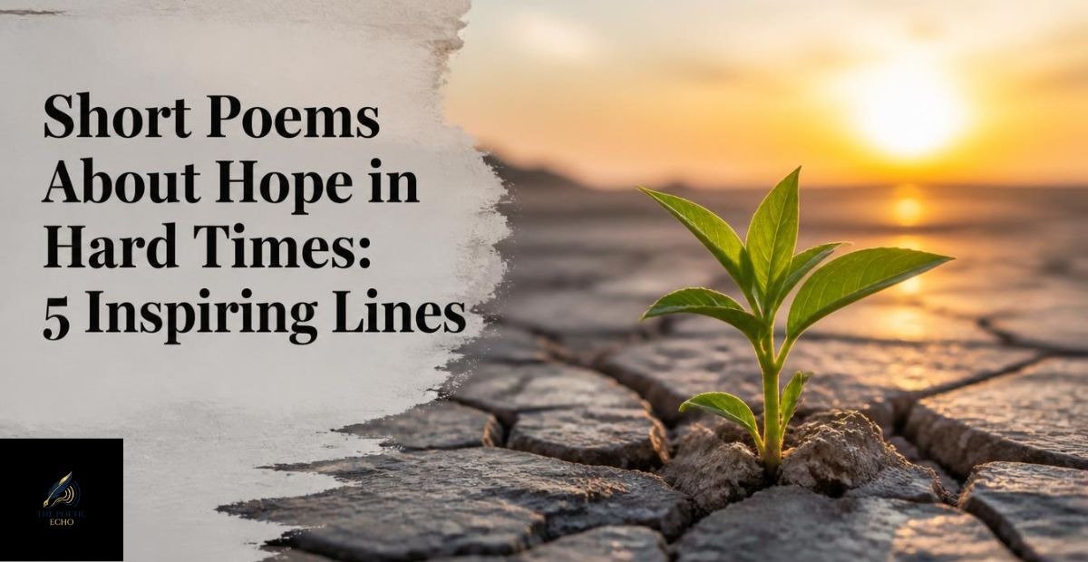 Short Poems About Hope in Hard Times: 5 Inspiring Lines