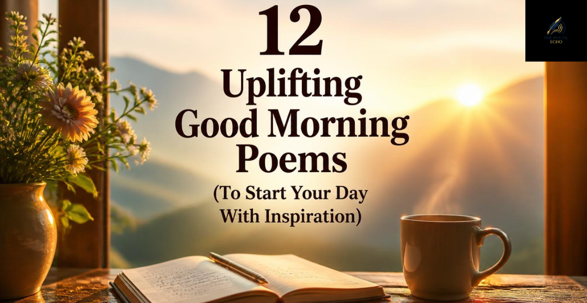 12 Good Morning Poems (To Start Your Day With Inspiration)