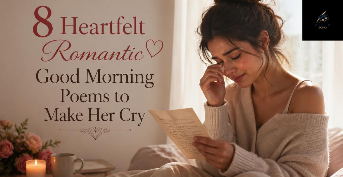 8 Heartfelt Romantic Good Morning Poems to Make Her Cry