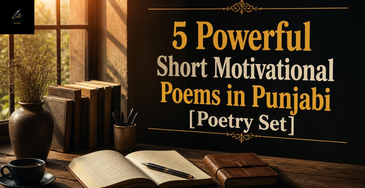 5 Powerful Short Motivational Poems in Punjabi [Poetry Set]
