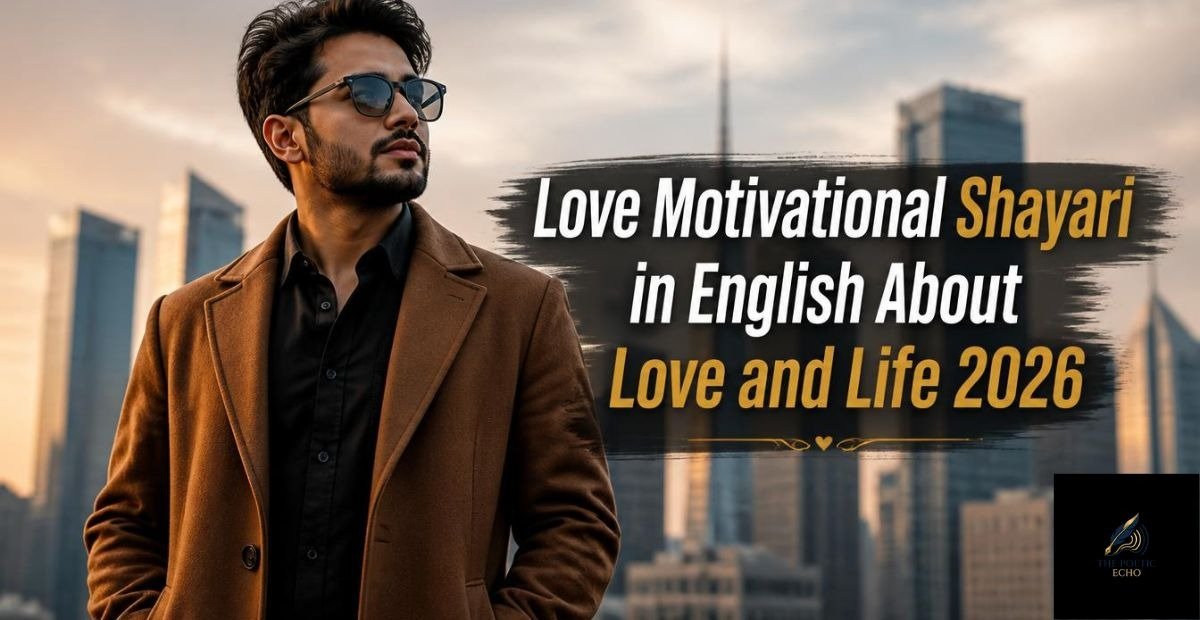 Love Motivational Shayari in English About Love and Life 2026