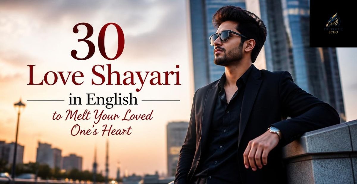 30 Love Shayari in English to Melt Your Loved One’s Heart